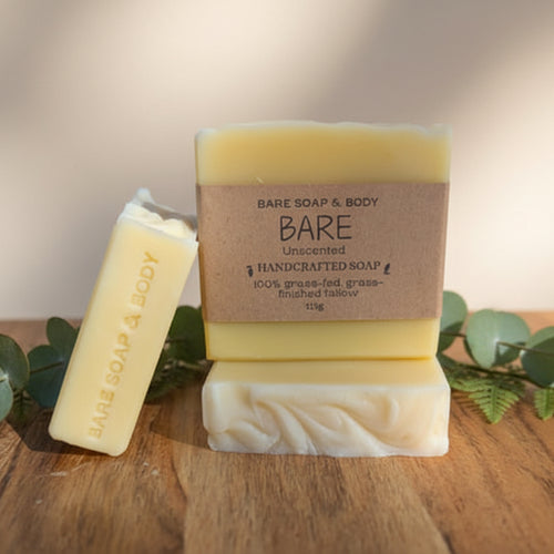 Bare Unscented Tallow Soap