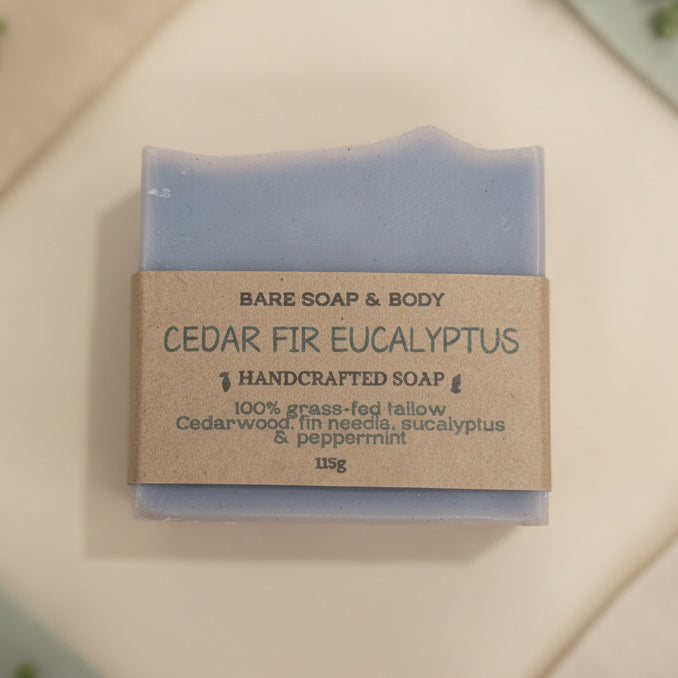 Cedar Fir Eucalyptus Tallow Soap